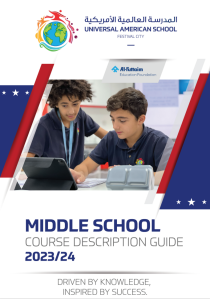 middle school course guide
